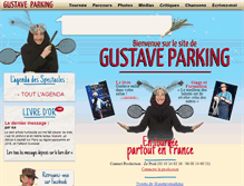 Tablet Screenshot of gustaveparking.com
